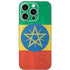 Ethiopia Flag Distressed iPhone 16 Pro Skin